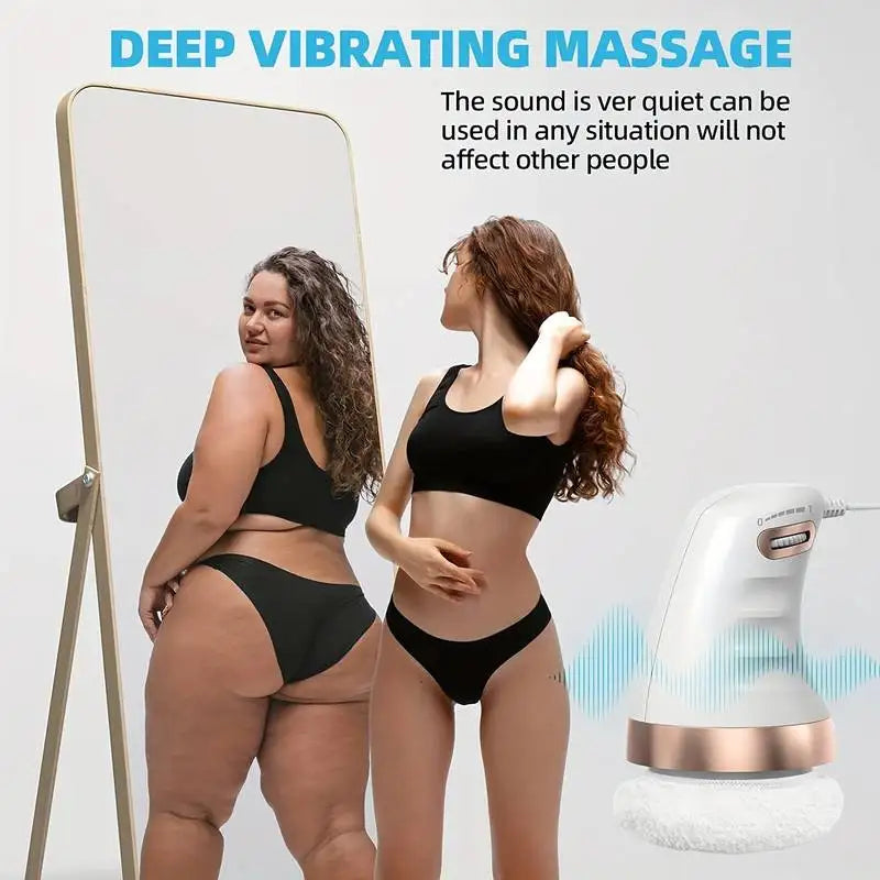Cellulite Massager Body Sculpting Machine Electric Fat Burner Body Slimming Weight Loss Skin Lifting Beauty Care Device